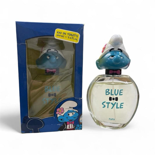 Blue Style Smurfs Cologne - 3.4oz EDT - Collectors Fragrance Men / Kids
