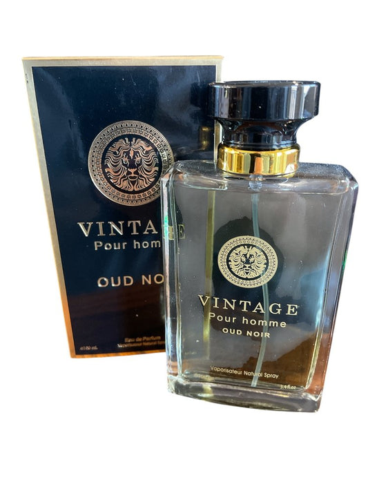 Vintage BlkPour Homme OUD NOIR Edp Cologne for Versace Die Hard Fans 3.4oz image 0