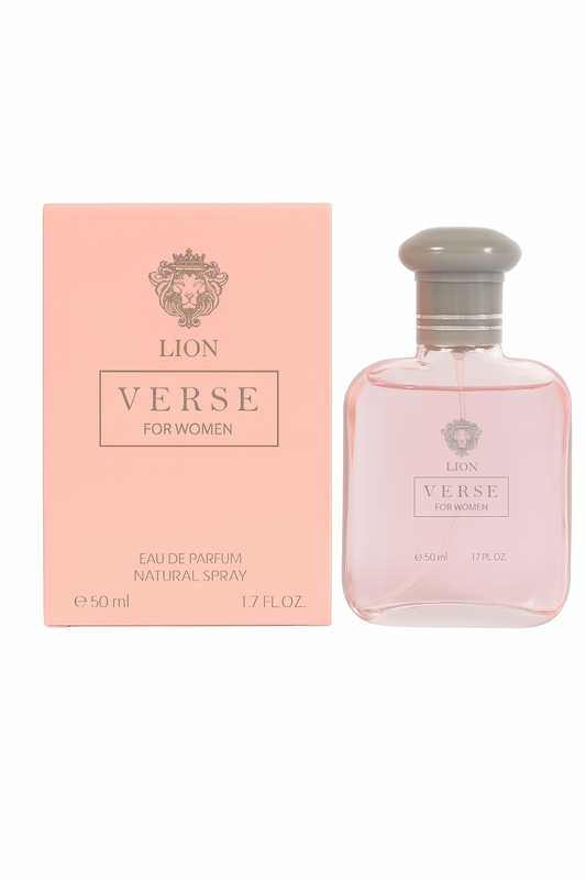 Lion Verse for Women Eau de Parfum – 50ml / 1.7 fl. oz. - Inspired by Versace Bright Crystal