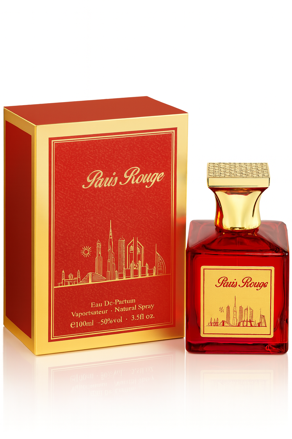 Paris Rouge Unisex Cologne Perfume 3.4oz - Inspired by Rouge 540