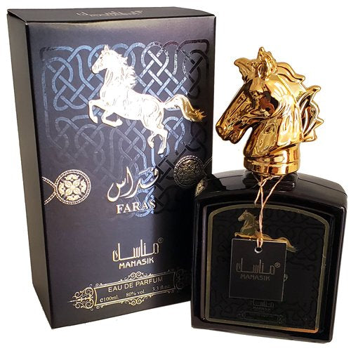 Manasik Faras Cologne 3.4oz - Arabic Men's Fragrance image 0