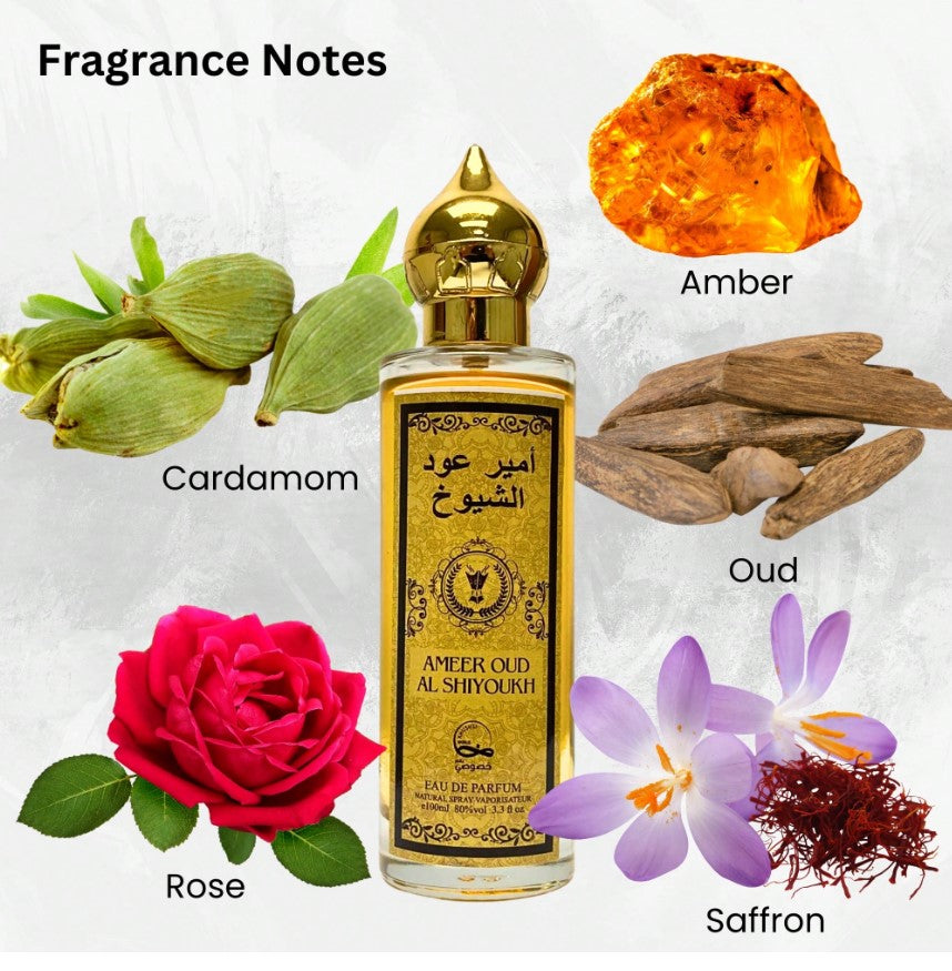 Ameer Oud Al Shiyoukh by EBC – Unisex - Inspired by Ameer Al Oud image 1