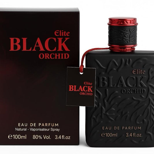 OPEN BOX - Elite Black Orchid Men's Cologne 3.4oz - Inspired by Tom Ford Black Orchid