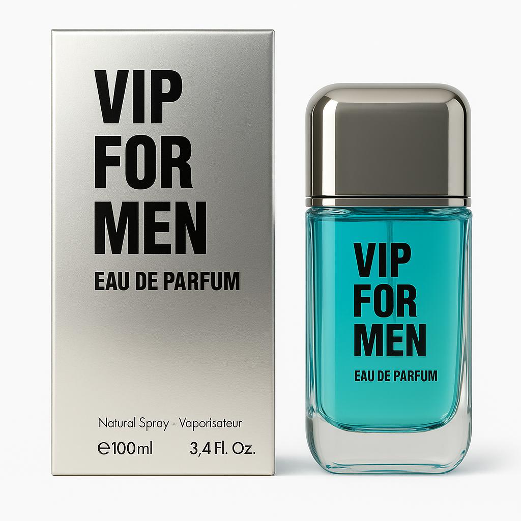 VIP Cologne Bundle Men - Inspired by Carolina Herrera 212 New Release Set - 3.4edp