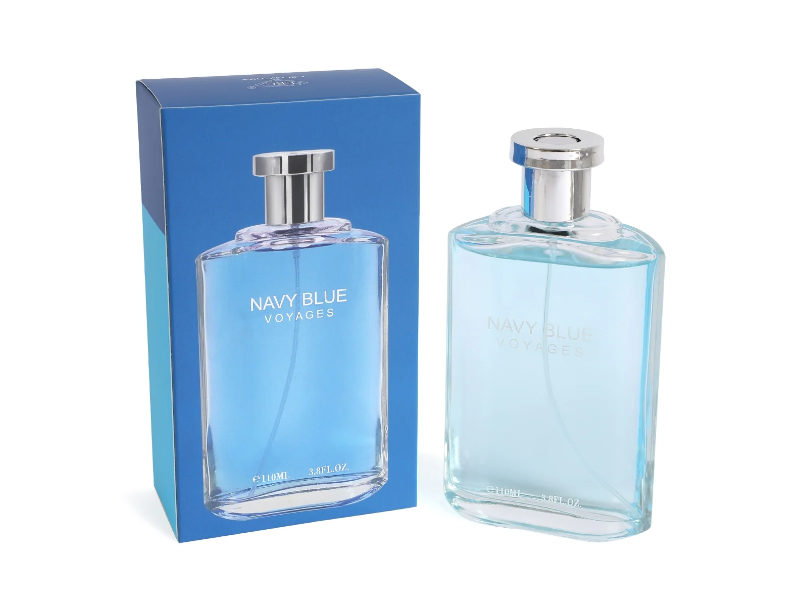Navy Blue Voyages Cologne 3.4oz - Inspired by Nautica Voyage image 1