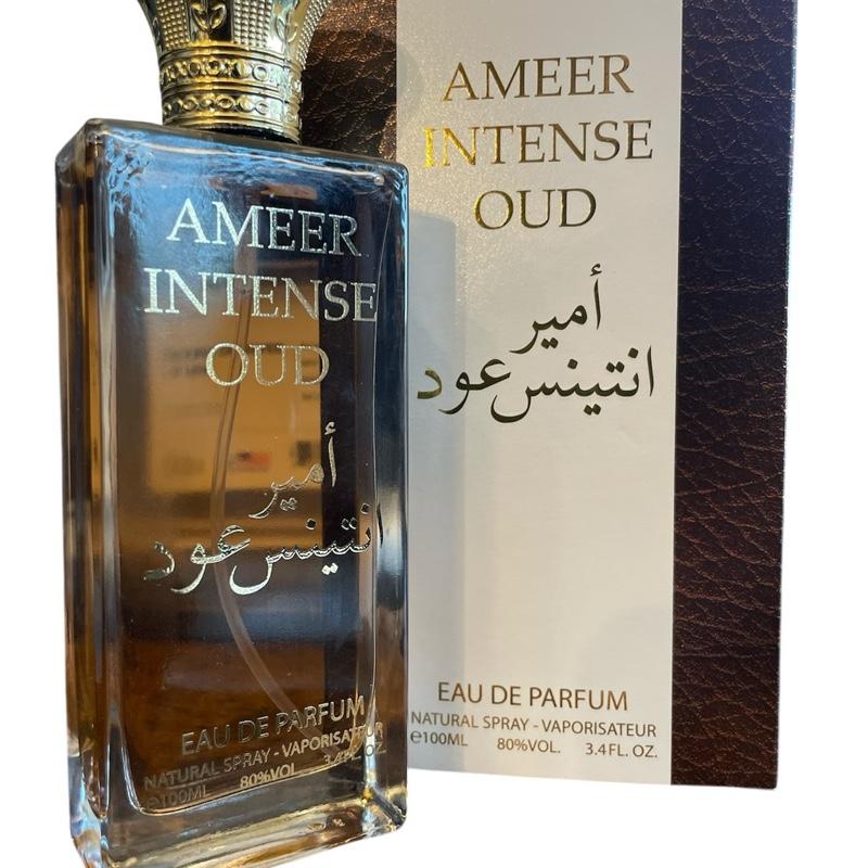 Ameer Intense Oud Men's Cologne - 3.4oz - Inspired by Lattafa