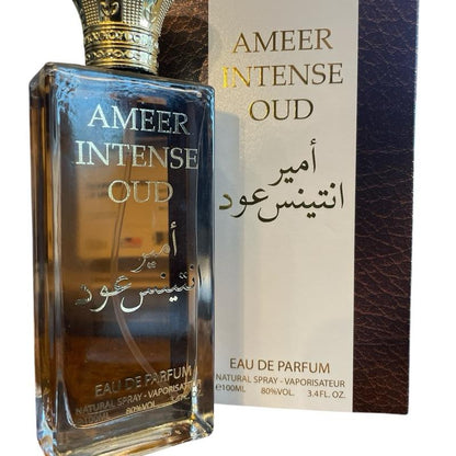 Ameer Intense Oud Men's Cologne - 3.4oz - Inspired by Lattafa
