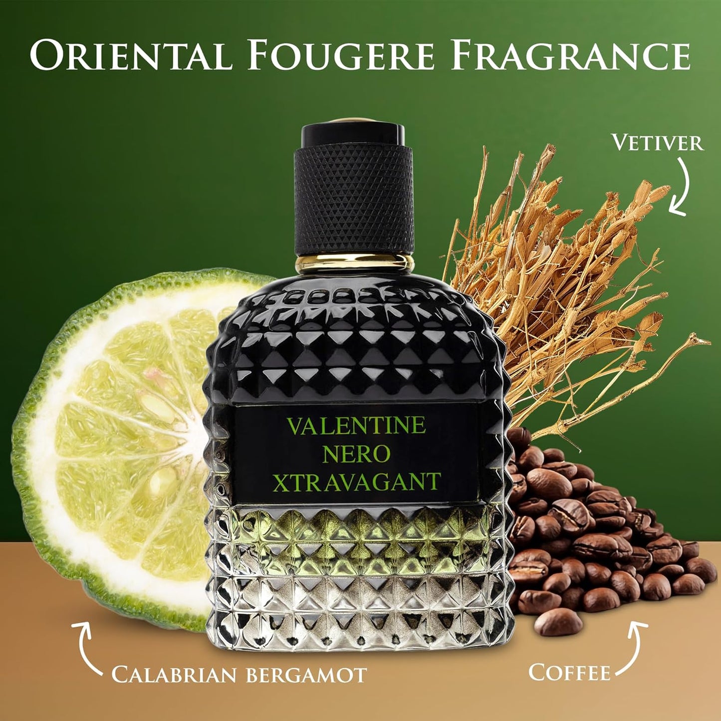 Valentine Nero Xtravagant Cologne for Men - 3.4oz - Urban Collection Inspired by Valentino