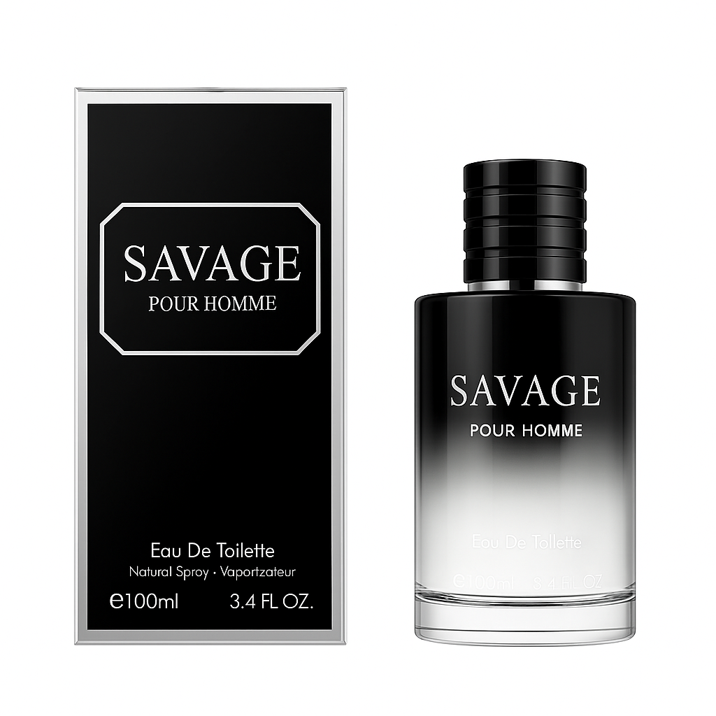 NEW FORMULA - SAVAGE POUR HOMME COLOGNE 3.4OZ - INSPIRED BY DIOR SAUVAGE SQ479 image 0