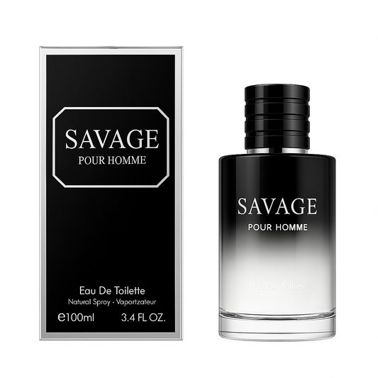 NEW FORMULA - SAVAGE POUR HOMME COLOGNE 3.4OZ - INSPIRED BY DIOR SAUVAGE SQ479 image 0