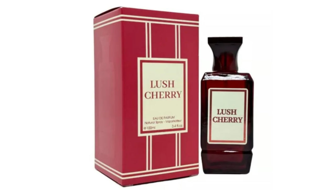 Lush Cherry Unisex Men's & Women's Cologne Perfume - 3.4oz - Inspired by Tom Ford Lost Cherry