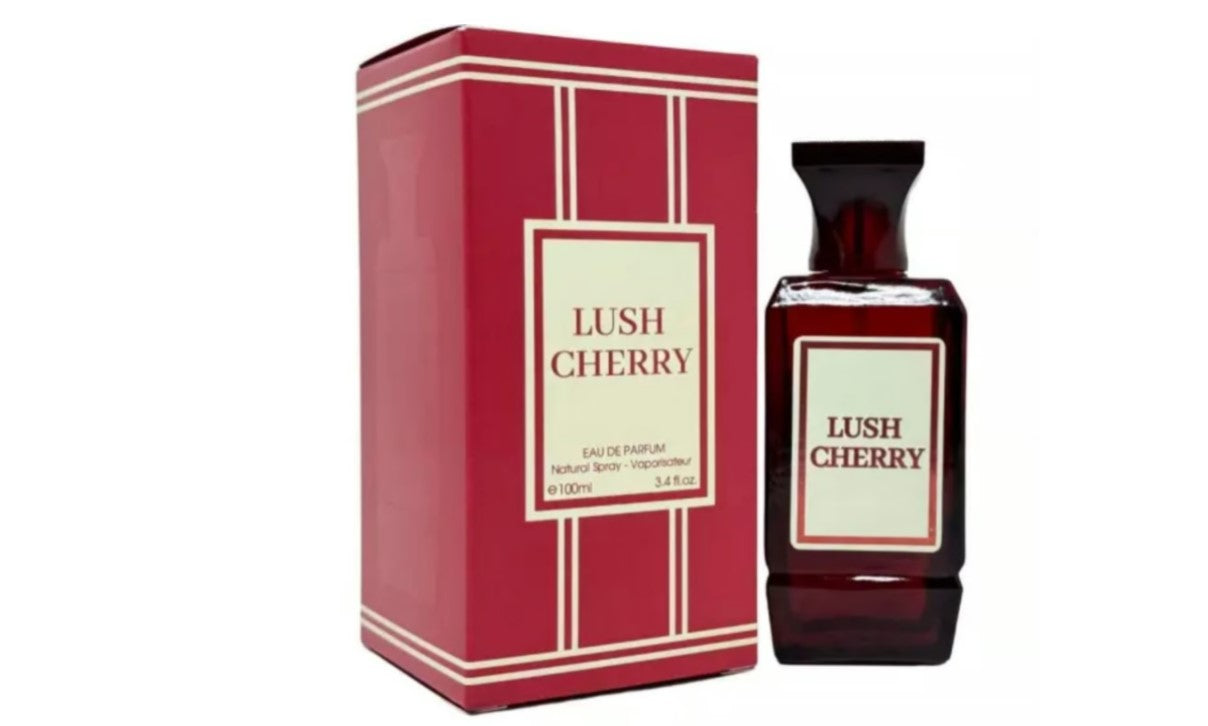 Lush Cherry Unisex Men's & Women's Cologne Perfume - 3.4oz - Inspired by Tom Ford Lost Cherry