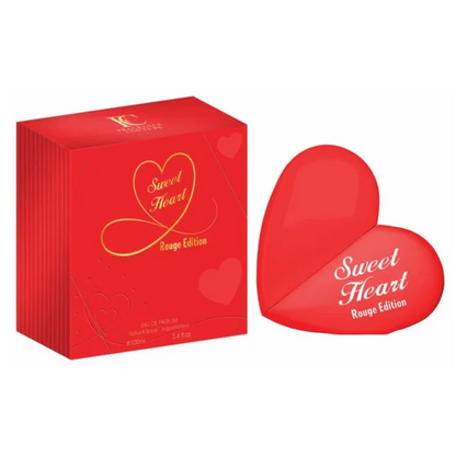 Sweet Heart Rouge Edition Perfume - Luxury Eau De Parfum 3.4oz (100ml) | The Perfect Romantic Gift