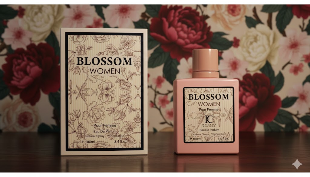 BLOSSOM Fragrance Couture Women's Eau de Parfum 3.4oz - Inspired by GUCC1 BLOOM