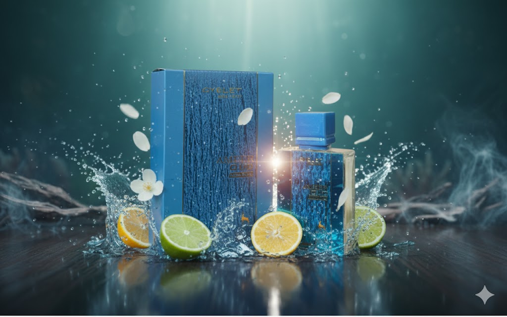 Ameer oud Aqua Blue Unisex Fragrance - 3.4oz EDP - Unisex Fragrance