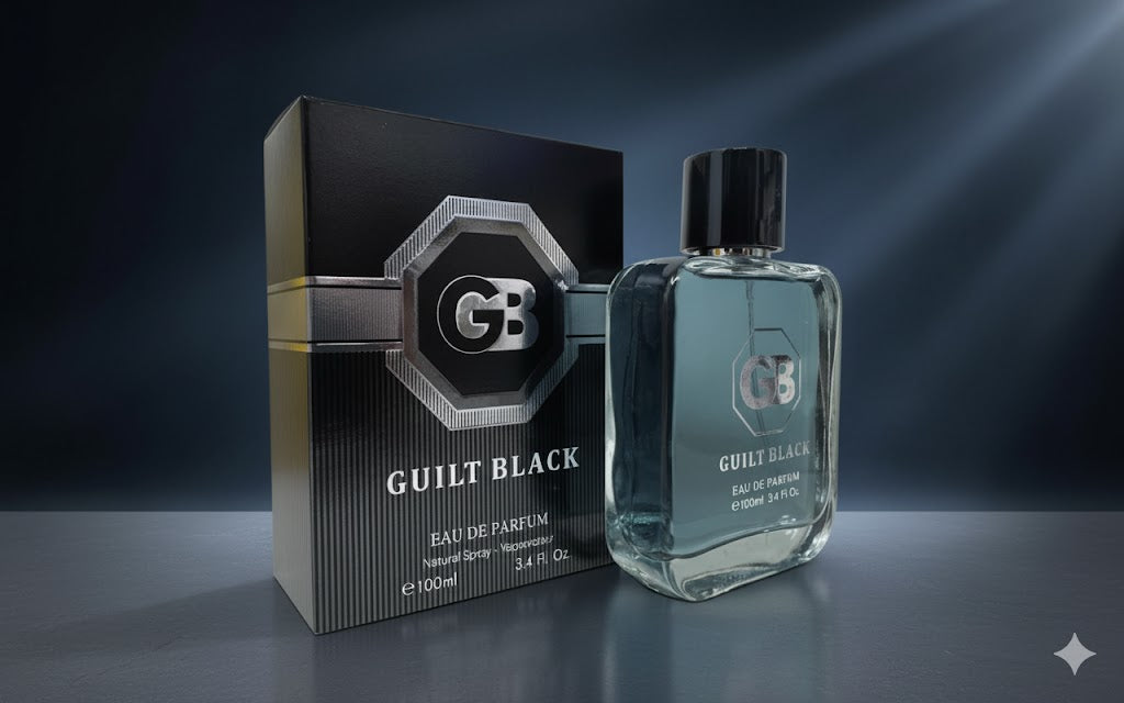 Guilt Black Men Cologne - 3.4oz - Inspired by GUCC1 GUILTY MEN